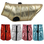 Waterproof Dog Jacket with Cotton Vest Design