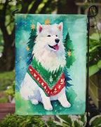 Samoyed Christmas Garden Flag