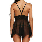 Cross-Border Supply of Sexy Mesh Nightgown Direct Sales