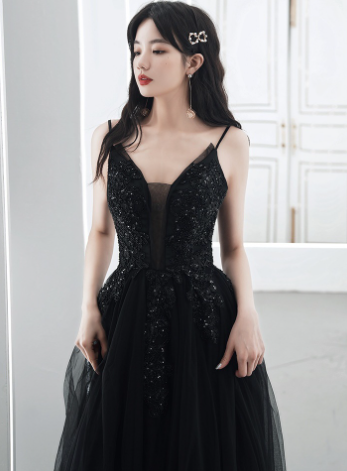 Spaghetti Strap Long Dresses for Women's Evening Events