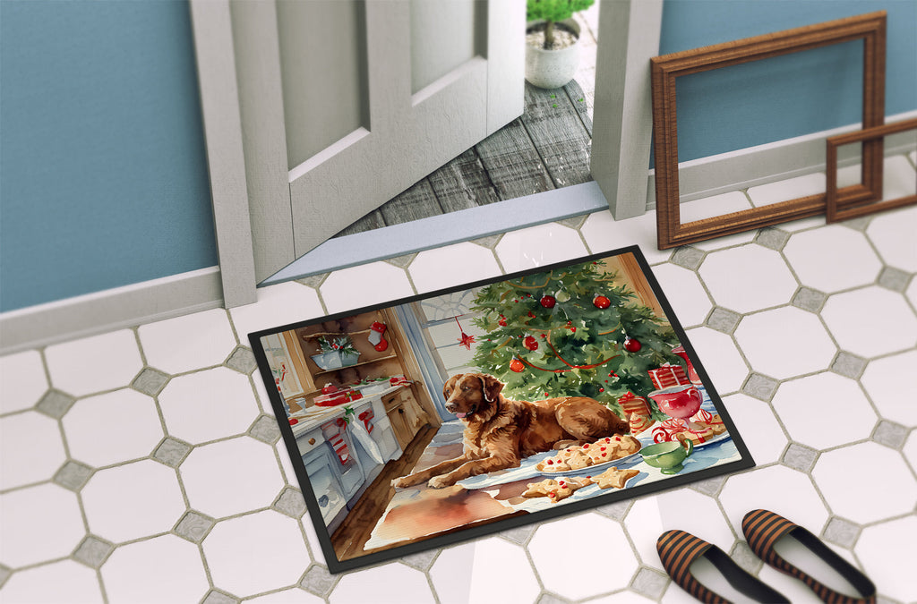 Chesapeake Bay Retriever Christmas Cookies Doormat