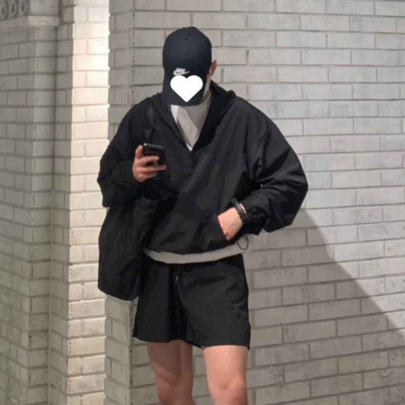 Men's Hooded Jacket for Sun Protection in High Street Style