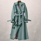 Women's Mid-length Autumn Trench Coat Windbreaker
