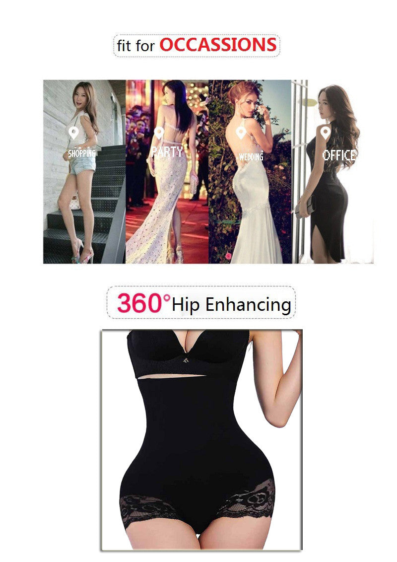 Seamless High-Waist Shaping Butt-Lifting Shorts for Women