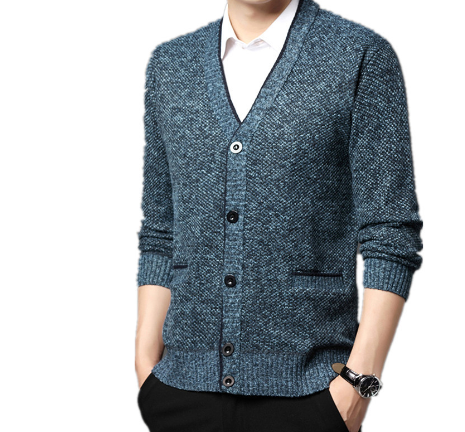 Frontier Polyester Men's Cardigan (One Piece)