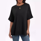 Women's Pullover Top Loose Short Sleeve | Streetwear