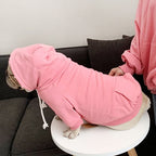 Trendy Fleece Hooded Sweater for Small Dogs