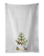 French Bulldog White #2 Christmas Kitchen Towel Set of 2