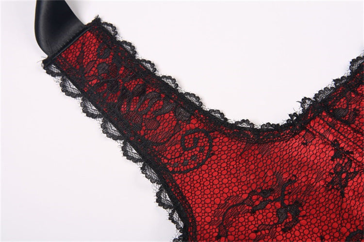 High-End Neckline Corset for Western Market