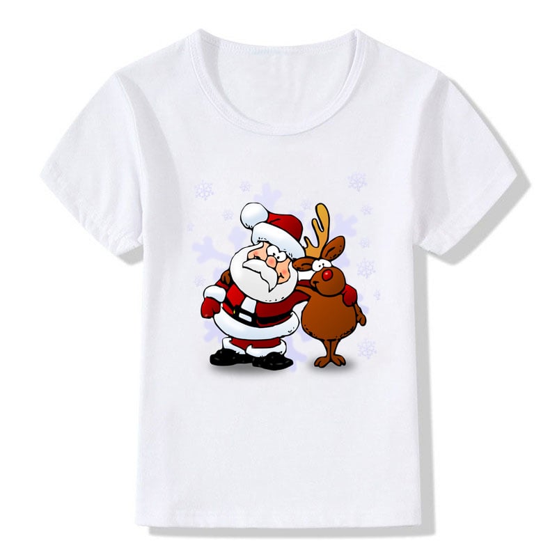 Adorable Christmas T-shirt for Festive Cheer | Streetwear