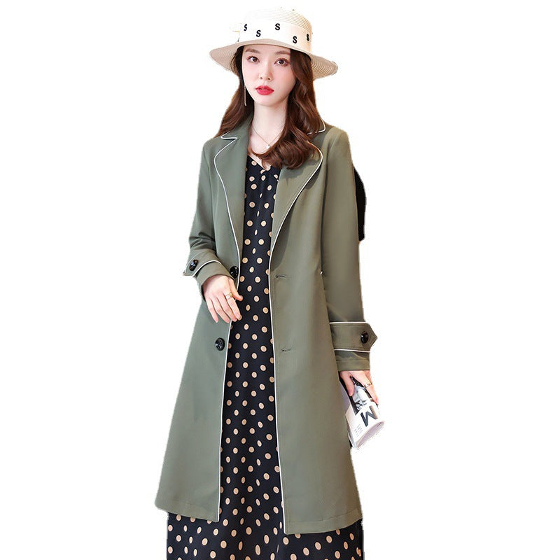 Women's British Style Casual Lapel Jacket