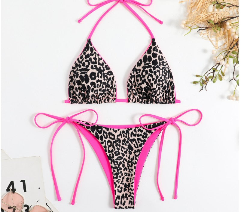 New Sexy Print Bikini Set for Women (Cross-Border)