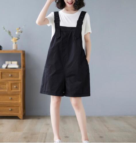 Fashion Casual Denim Shorts with Colorful Straps for Women