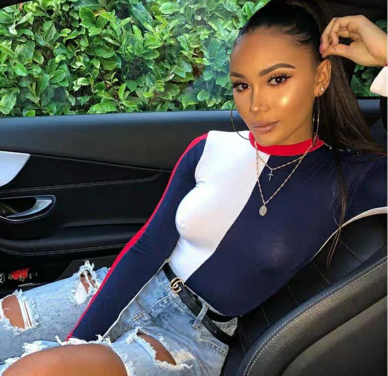 Long Sleeve Bodysuit for Women - Autumn Winter Style