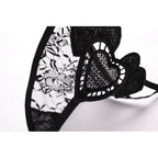 Luxury Korean Style Women's Sheer Heart Shaped Panties