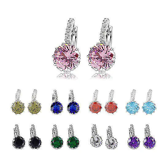 Luster Hoop Earrings In 9 Colors | Jewelry