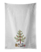 Mosaic Chinchilla Merry Christmas Kitchen Towel Set of 2