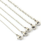 304 316 Stainless Steel Cross Welded Chain Necklace