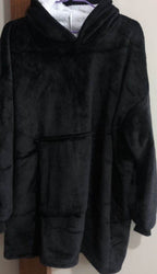 Lazy Pullover Fleece Jacket with Hood for Cold Weather | Streetwear