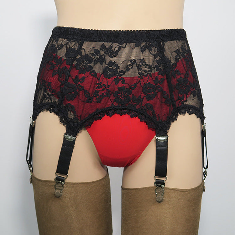 F4 Claw Non-Slip Fastener Garter Belt Stockings