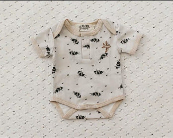 Piper Series Soft Camisole Short Sleeve Romper