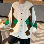 Men's Trendy Loose Cardigan Jacket for Autumn/Winter