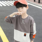 Boys' Cotton Hoodie Jacket for Spring and Fall 2024 | Streetwear