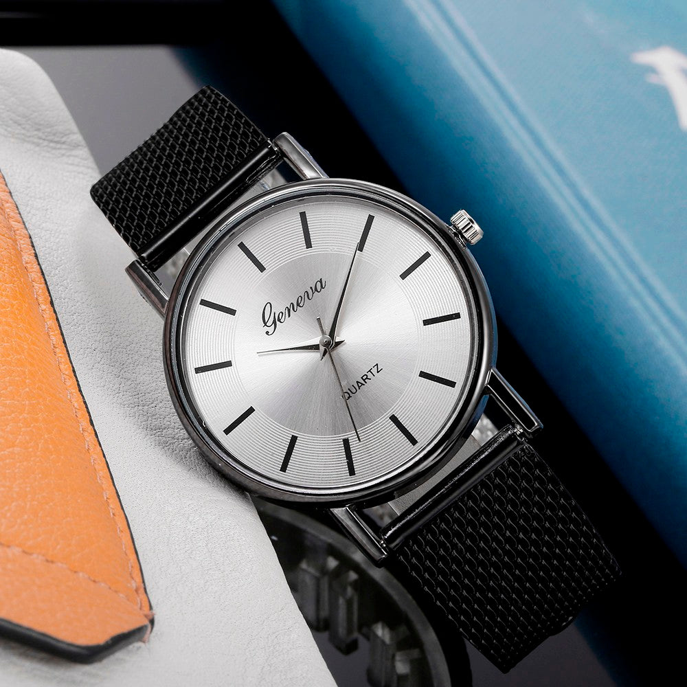 2024 New Women's Casual Quartz Mesh Dress Watch