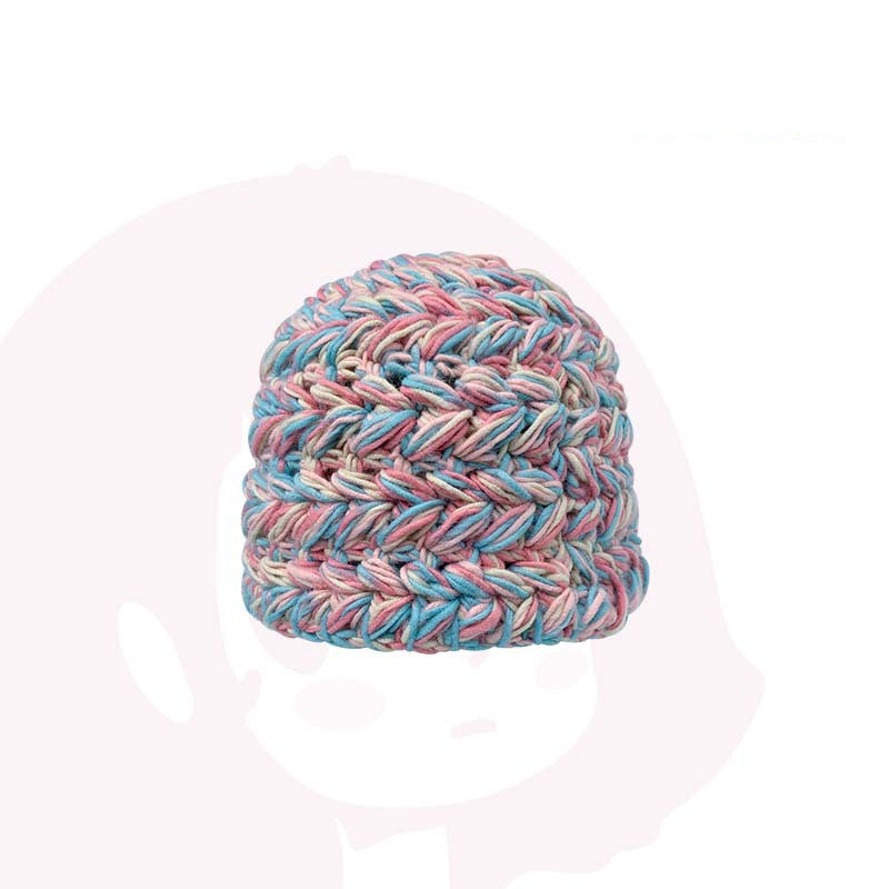 Compact Colorful Wool Hat | Embroidered Cap