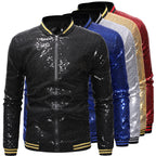 Fall Winter Stand Collar Baseball Jacket