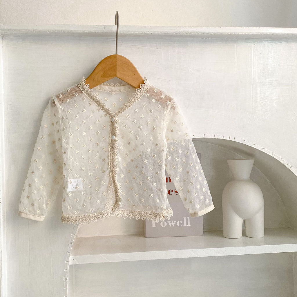 Lightweight Girls' Little Coat with Accessories