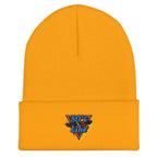 80's Line Cuffed Beanie | Embroidered Cap
