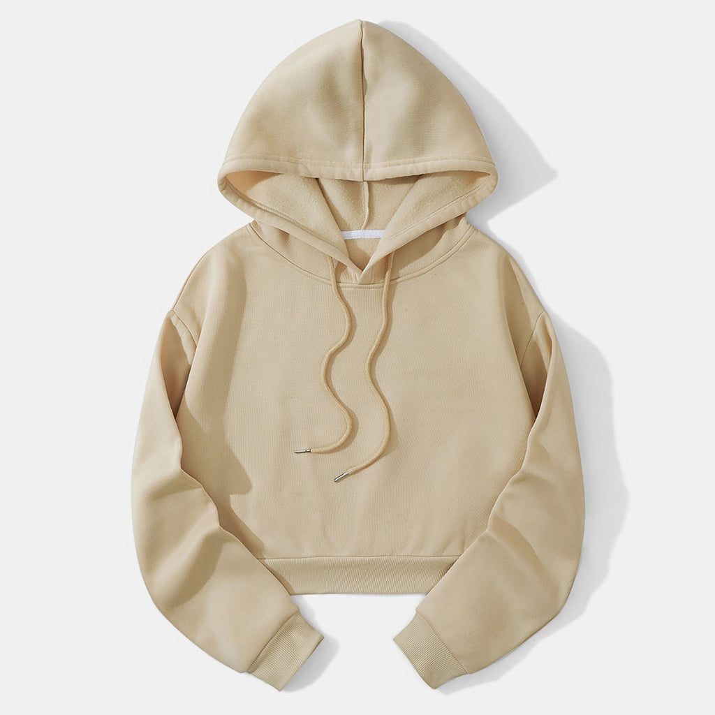 Fashionable Artistic Eyelash Print Hooded Sweatshirt
