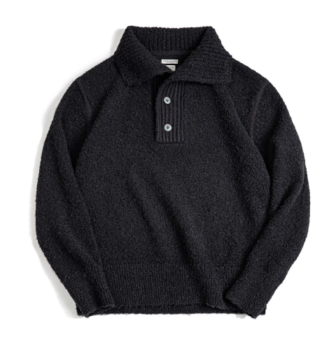 Thick Thermal Sweater with Lapel for Men