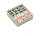 Foldable Mesh Storage Box for Lingerie and Socks