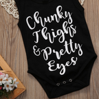 Letter Print Bodysuit for Infants