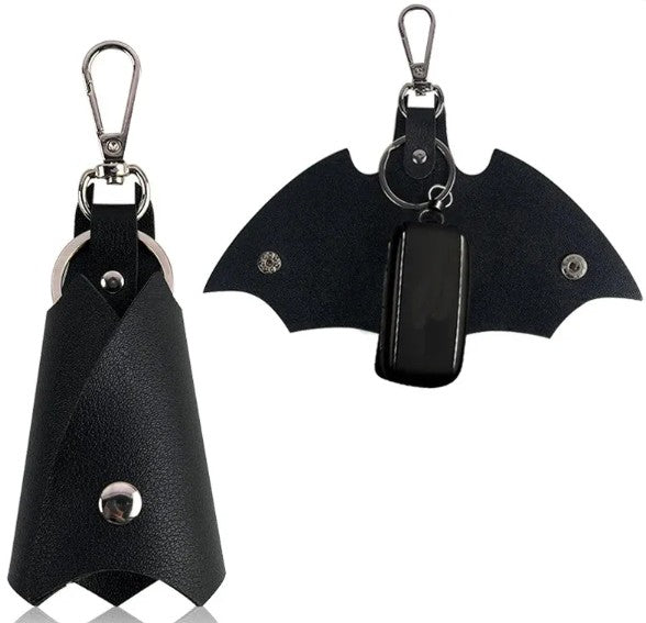 PU Leather Funny Bat Keychains | Accessory