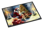 Cairn Terrier and Santa Claus Doormat