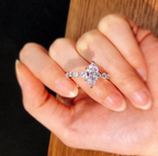 Marquise-Cut Zircon Women's Ring