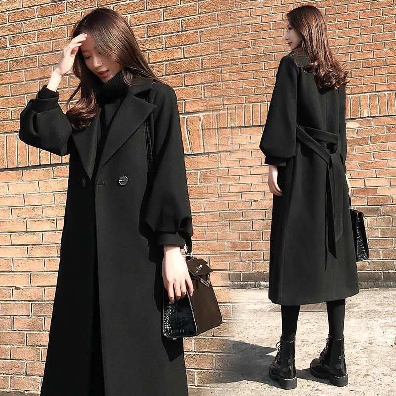 Thin Fashionable Woolen Coat for Autumn and Winter