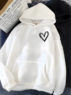 Cosmic Love 3D Print Hooded Sweatshirt | Streetwear