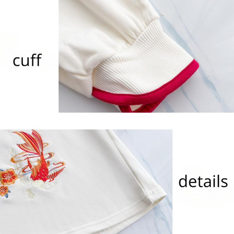 Elegant Women's Hoodie with Chinese Knot and Tassels | Streetwear