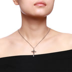 [Duplicate] [Archived] Stainless Steel Couple Cross Pendant Christian Jewelry
