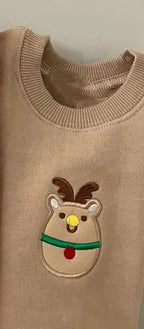Christmas Theme Long Sleeve T-shirt for Kids | Streetwear