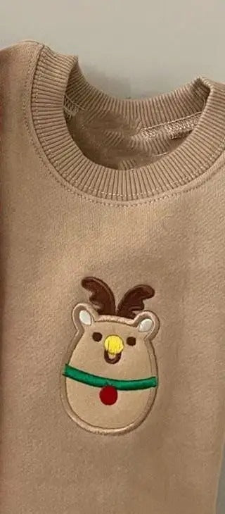 Christmas Theme Long Sleeve T-shirt for Kids | Streetwear