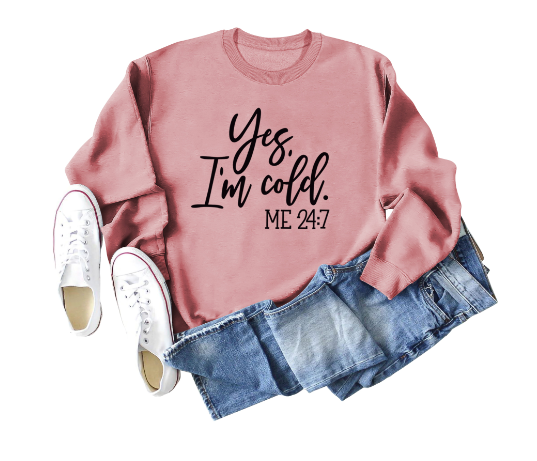 Retro Women's Cotton Crew Neck Letter Print Sweatshirt | Streetwear
