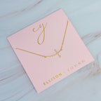 Shiny Side Cross Necklace | Christian Jewelry