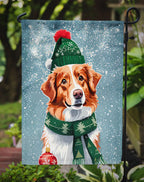 Nova Scotia Duck Toller Christmas Garden Flag