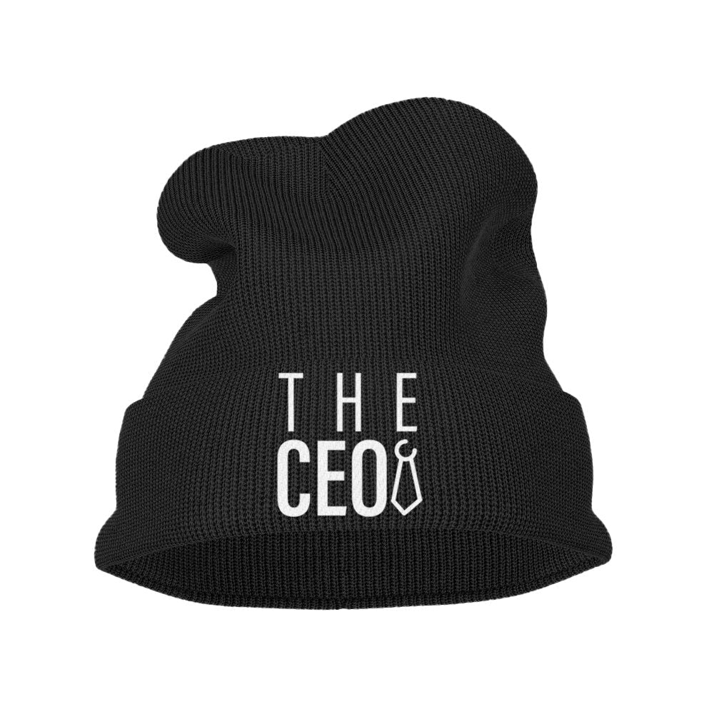 THE CEO Embroidered Beanie Hat | Embroidered Cap