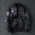 Men's Air Force MA1 Pilot Jacket - Trendy Double-Sided